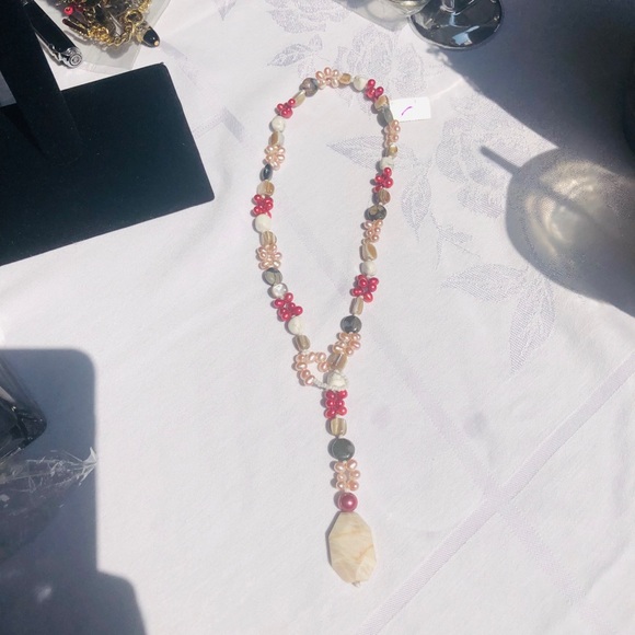 Handmade Beaded Pendant Necklace**Work Of Art - Picture 2 of 3